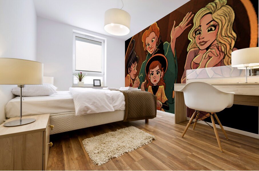 Hocus pocus 55 Mural print