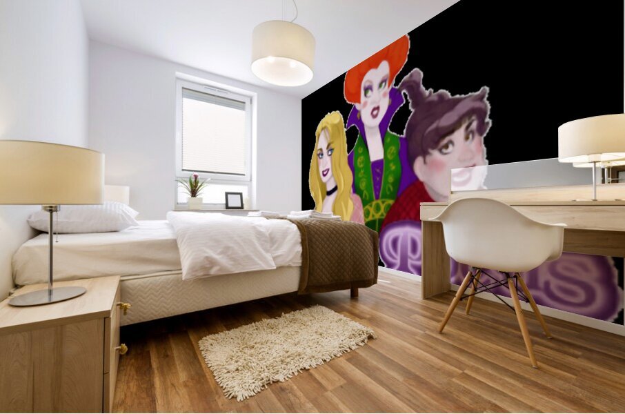 Hocus pocus 61 Mural print