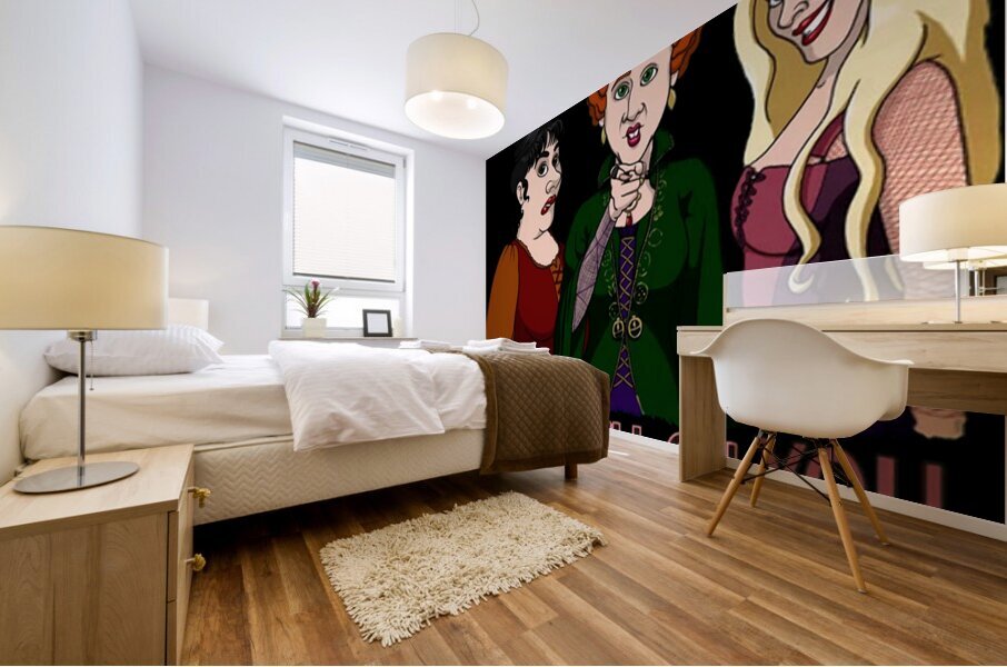 Hocus pocus 2 Mural print