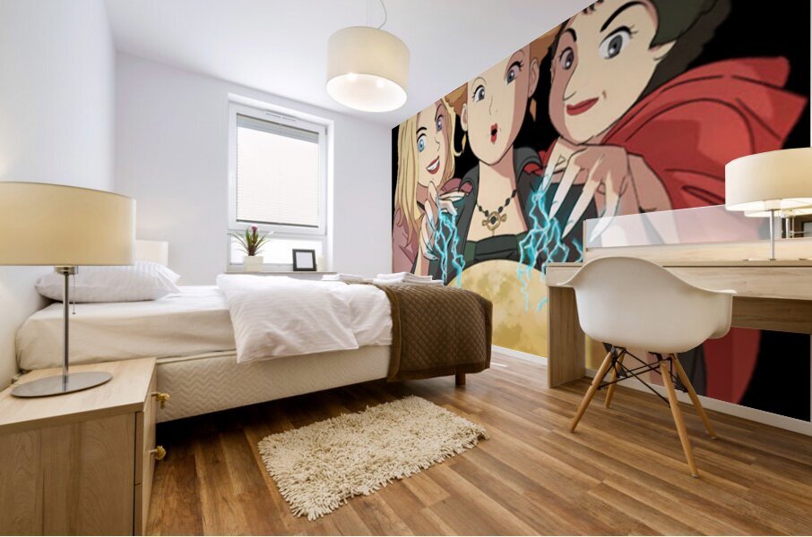 Hocus pocus 5 Mural print
