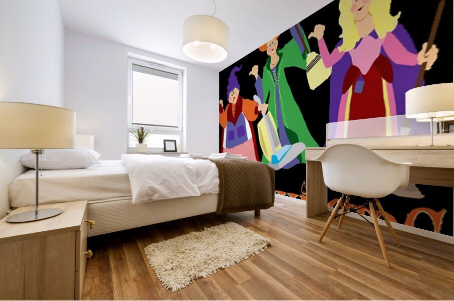 Hocus pocus 8 Mural print