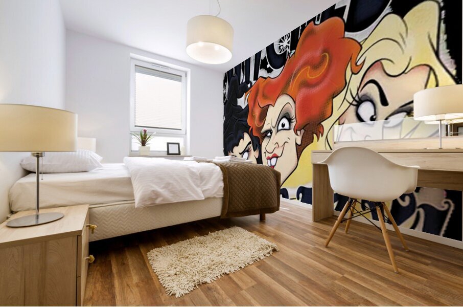 Hocus pocus 30 Mural print