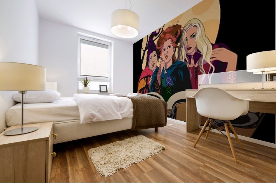Hocus pocus 37 Mural print