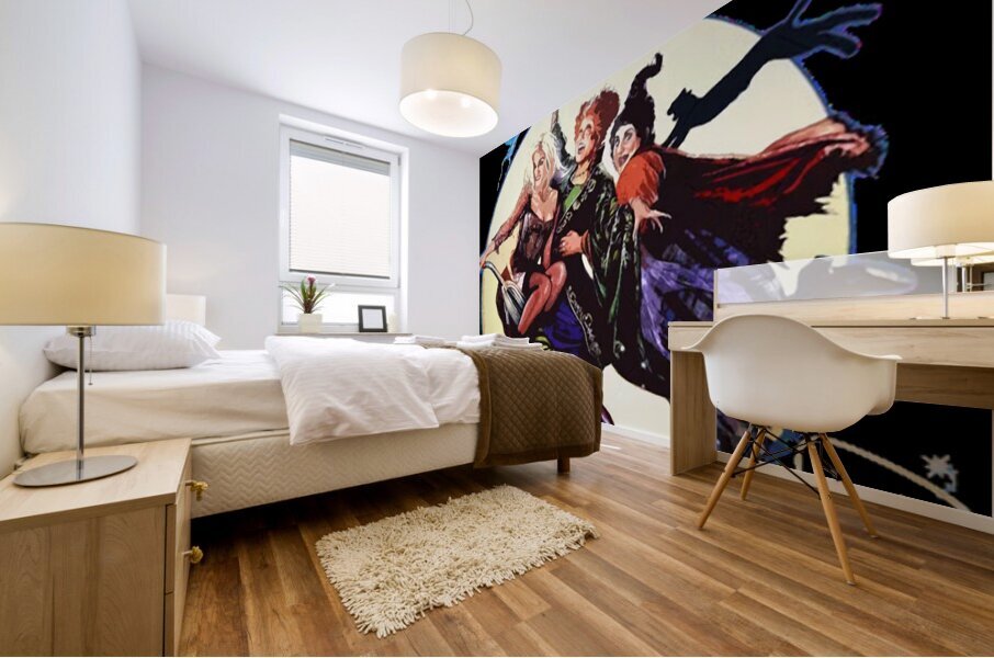 Hocus pocus 45 Mural print