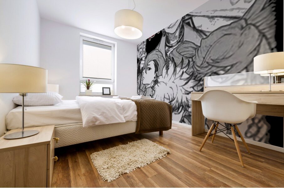 Hunter × Hunter 23 Mural print