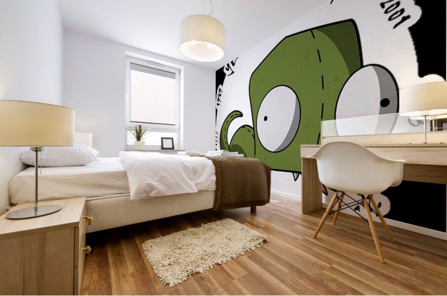 Invader Zim 13 Mural print