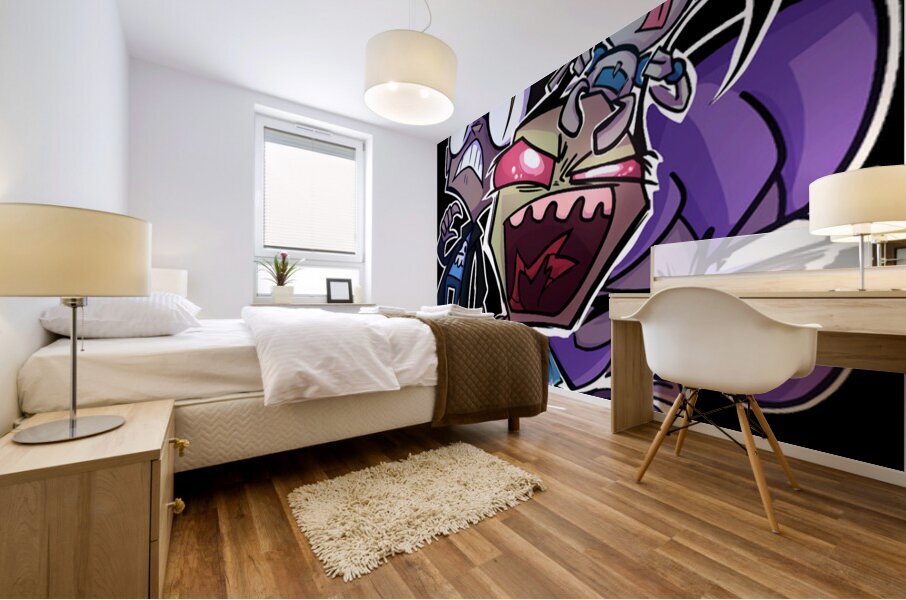 Invader Zim 21 Mural print