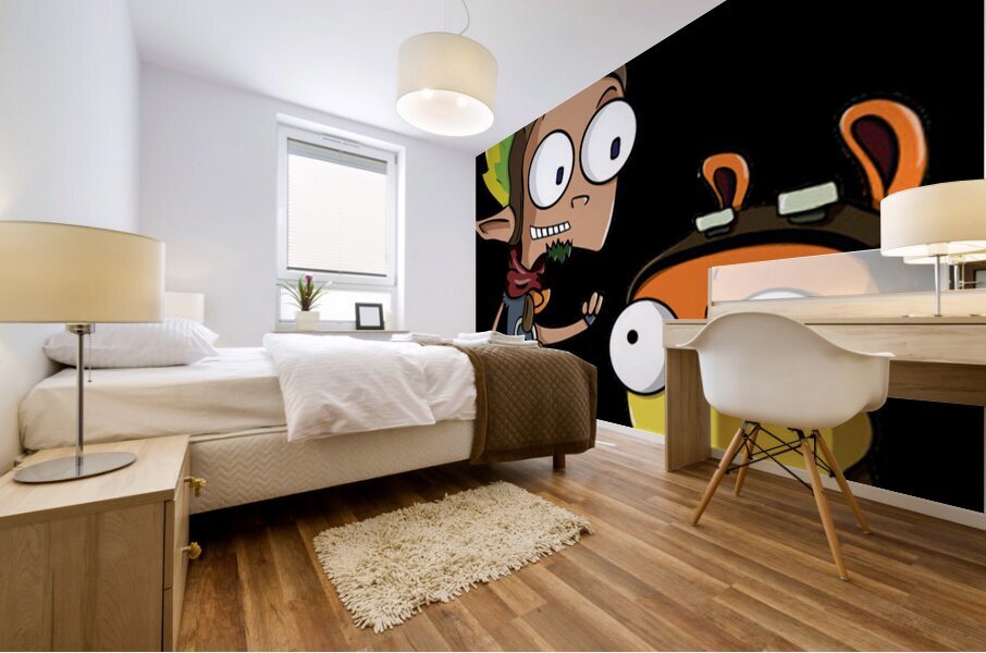 Invader Zim 49 Mural print