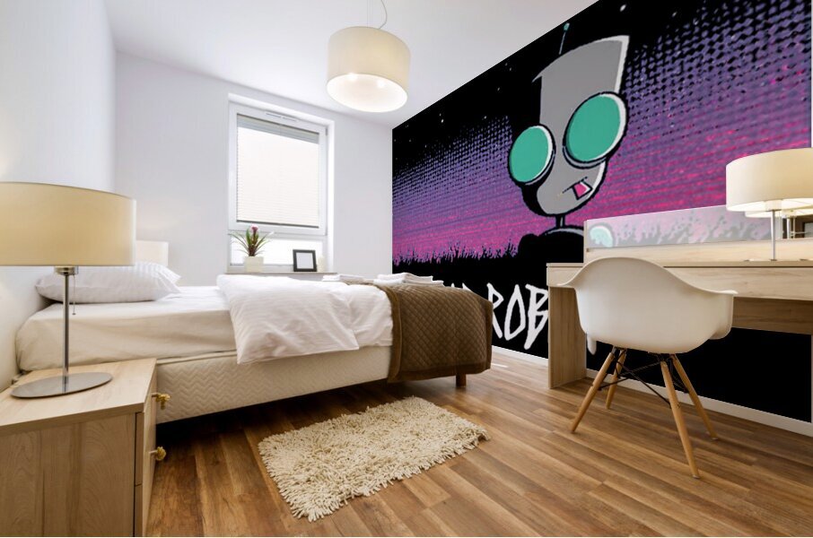 Invader Zim 13 Mural print