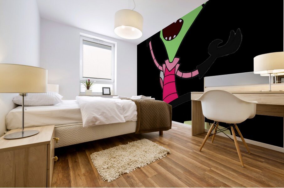 Invader Zim 21 Mural print