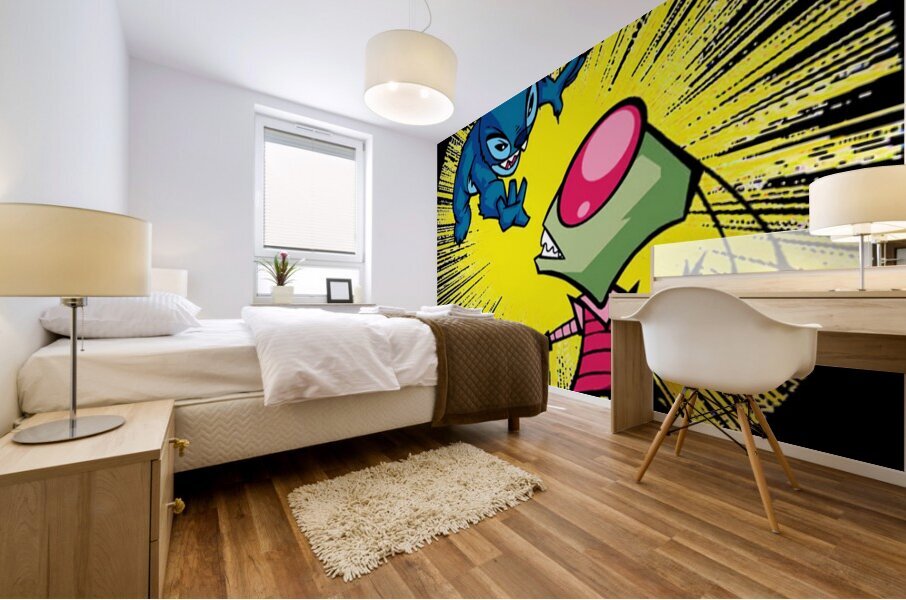 Invader Zim 30 Mural print