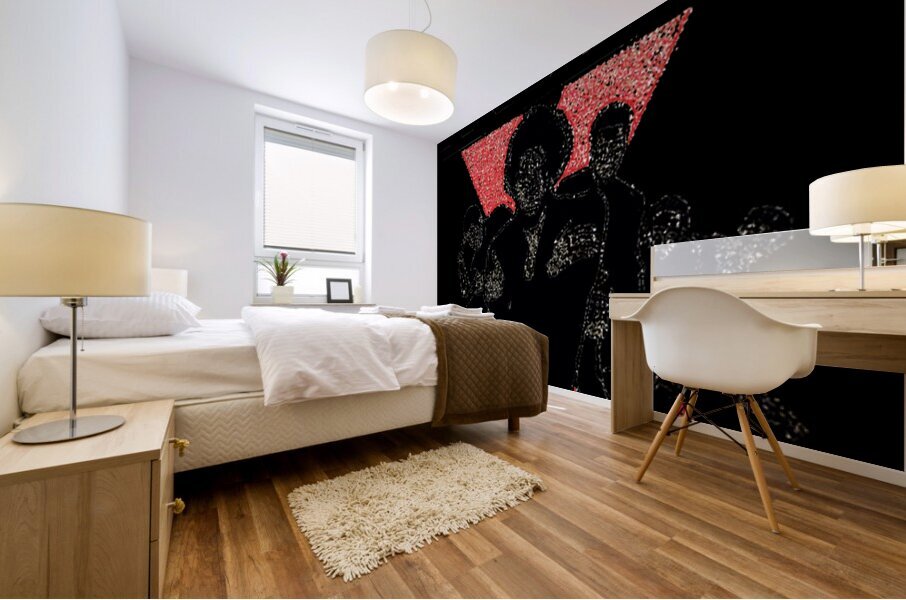 INXS 4 Mural print