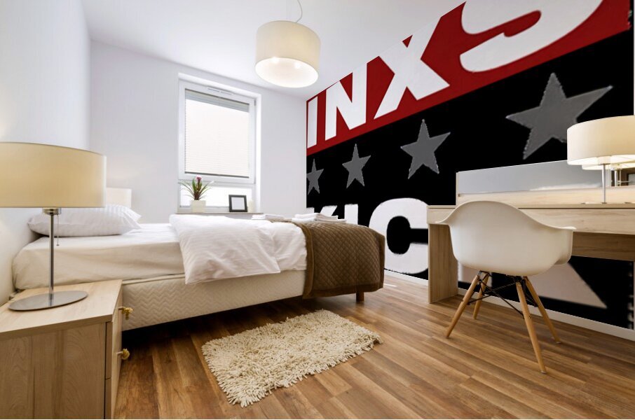 INXS 40 Mural print