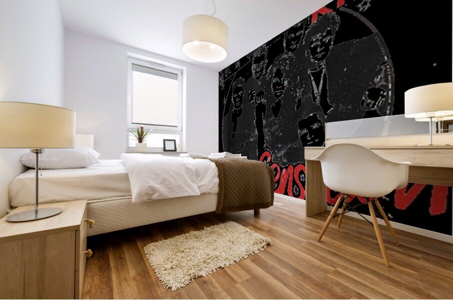 INXS 47 Mural print