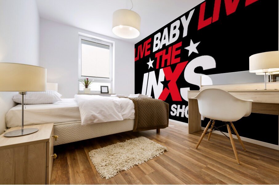 INXS 9 Mural print
