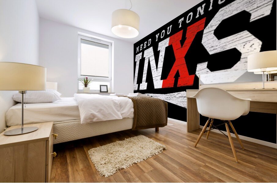INXS 20 Mural print