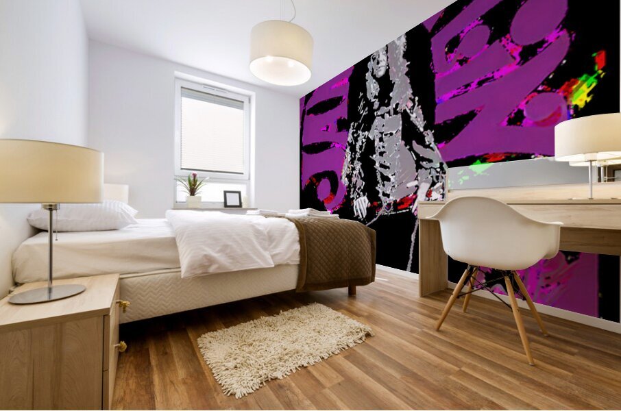 Janis Joplin 63 Mural print