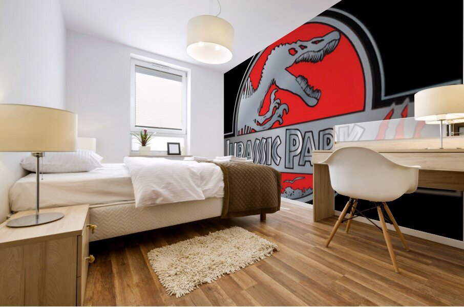 Jurassic Park 64 Mural print