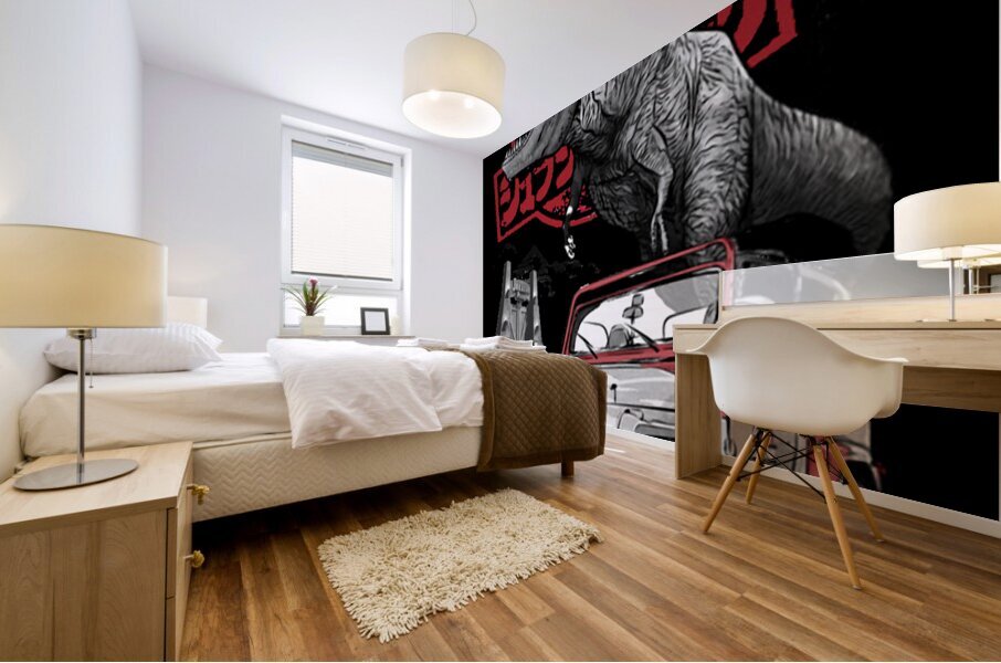Jurassic Park 2 Mural print
