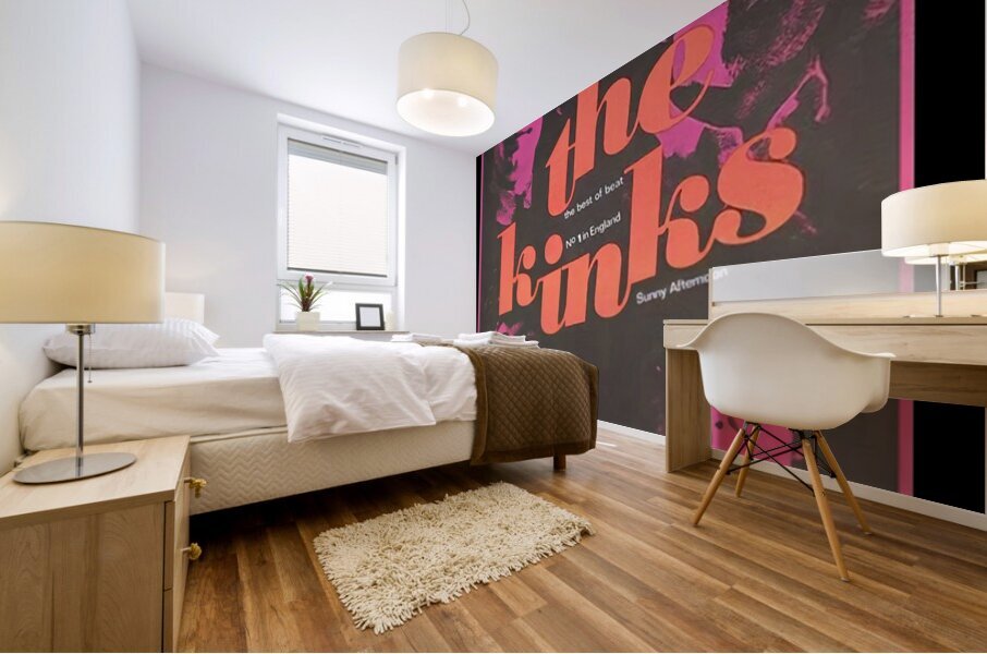 Kinks 4 Mural print
