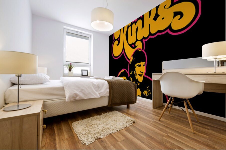 Kinks 14 Mural print