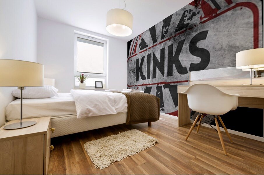 Kinks 41 Mural print