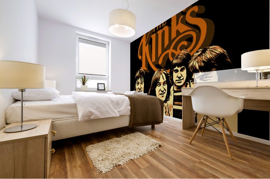Kinks 63 Mural print