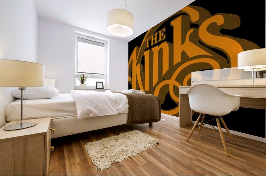 Kinks 15 Mural print