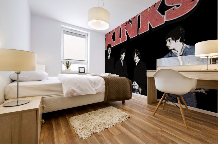 Kinks 36 Mural print