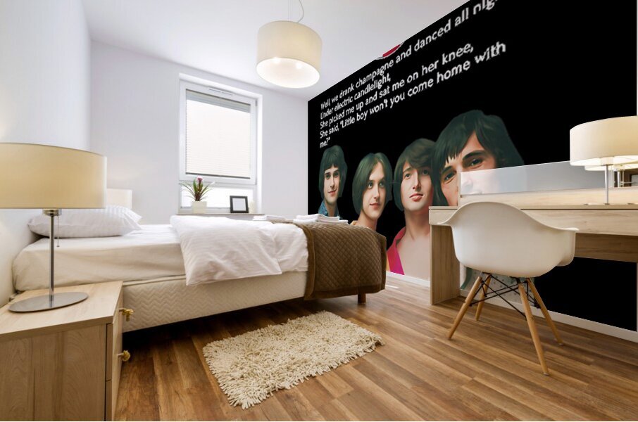 Kinks 56 Mural print