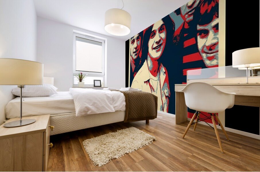 Kinks 15 Mural print