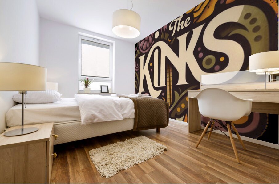 Kinks 23 Mural print