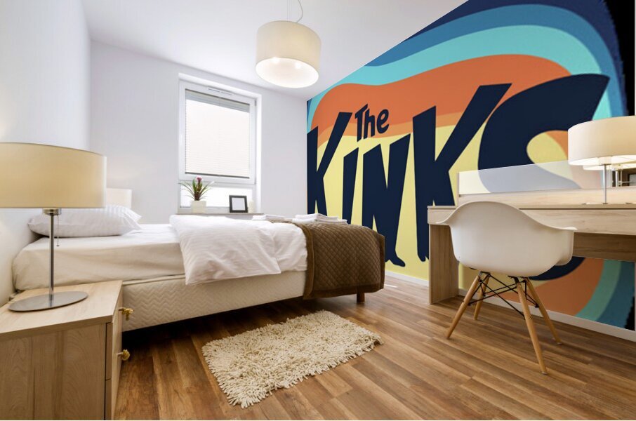 Kinks 30 Mural print