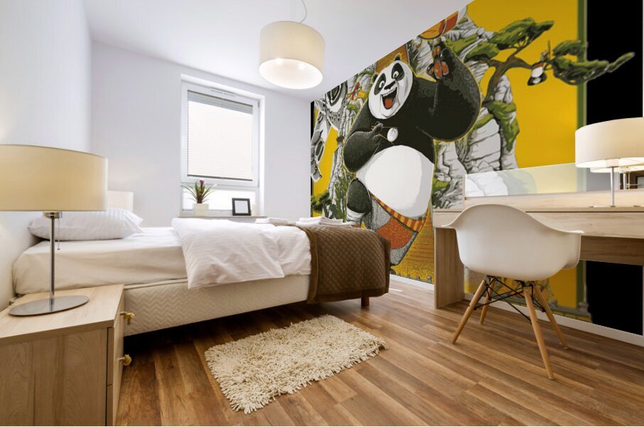 Kung Fu Panda 33 Mural print