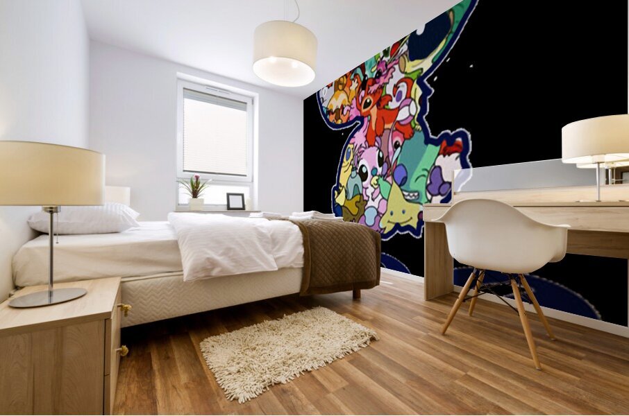 Lilo & Stitch 50 Mural print