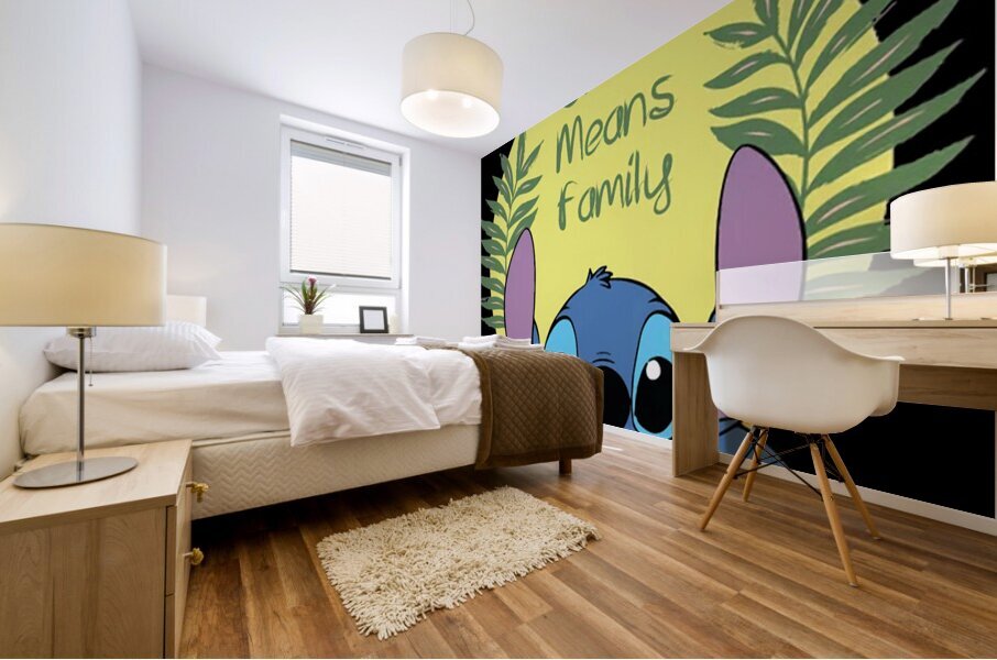 Lilo & Stitch 51 Mural print
