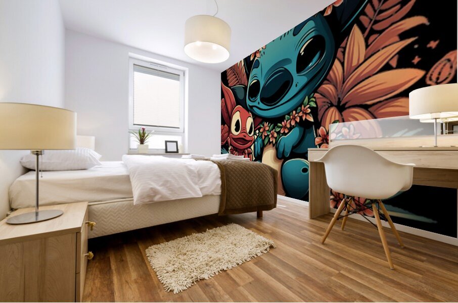 Lilo & Stitch 8 Mural print