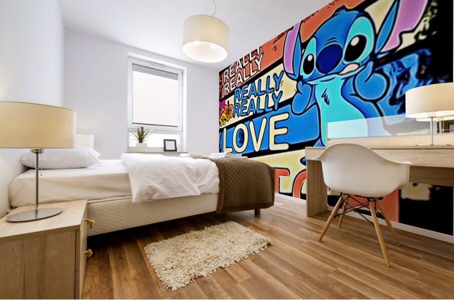 Lilo & Stitch 23 Mural print
