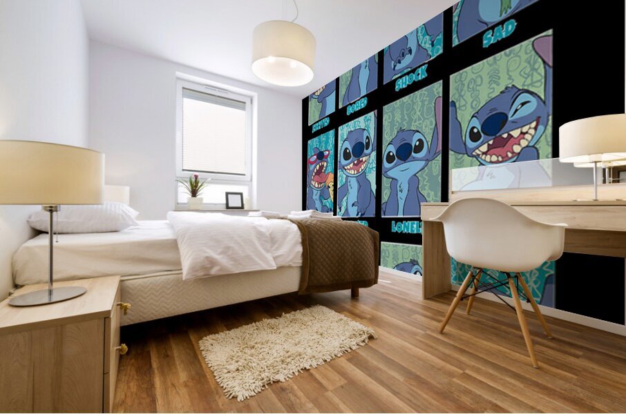 Lilo & Stitch 30 Mural print