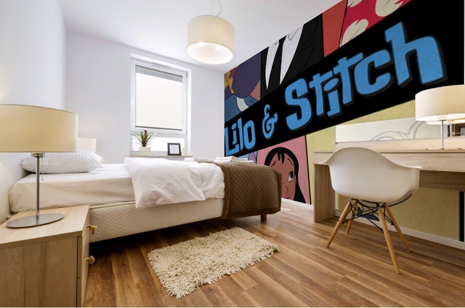 Lilo & Stitch 55 Mural print