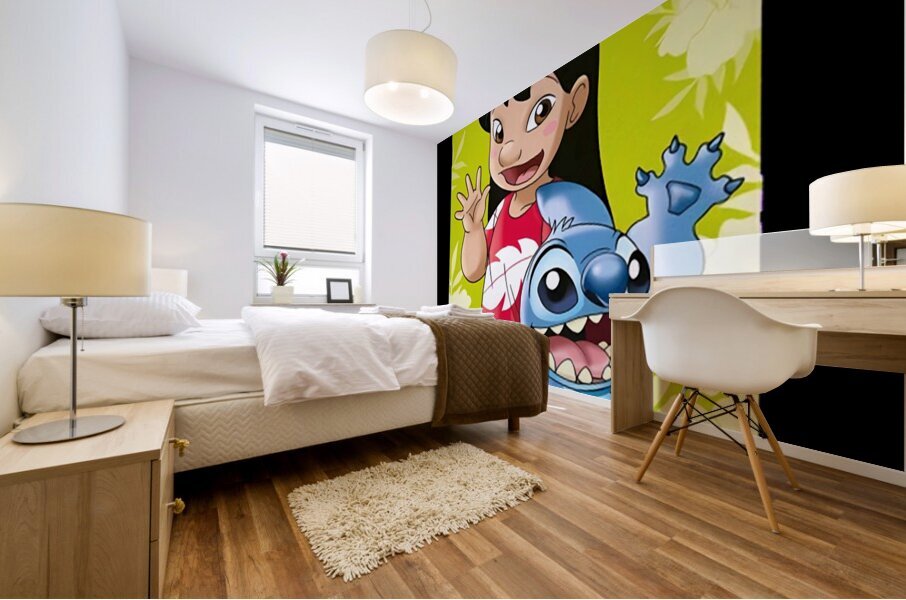 Lilo & Stitch 8 Mural print