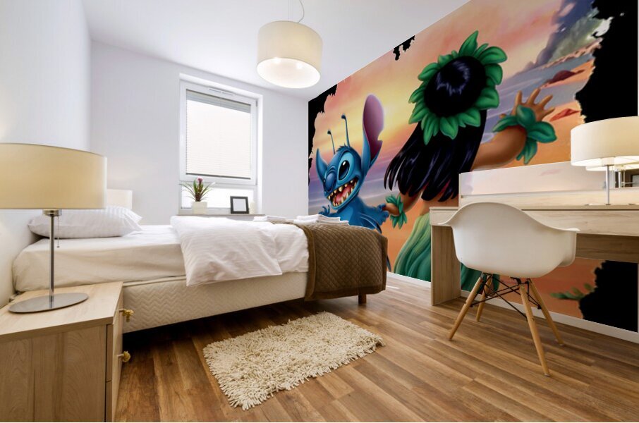 Lilo & Stitch 9 Mural print