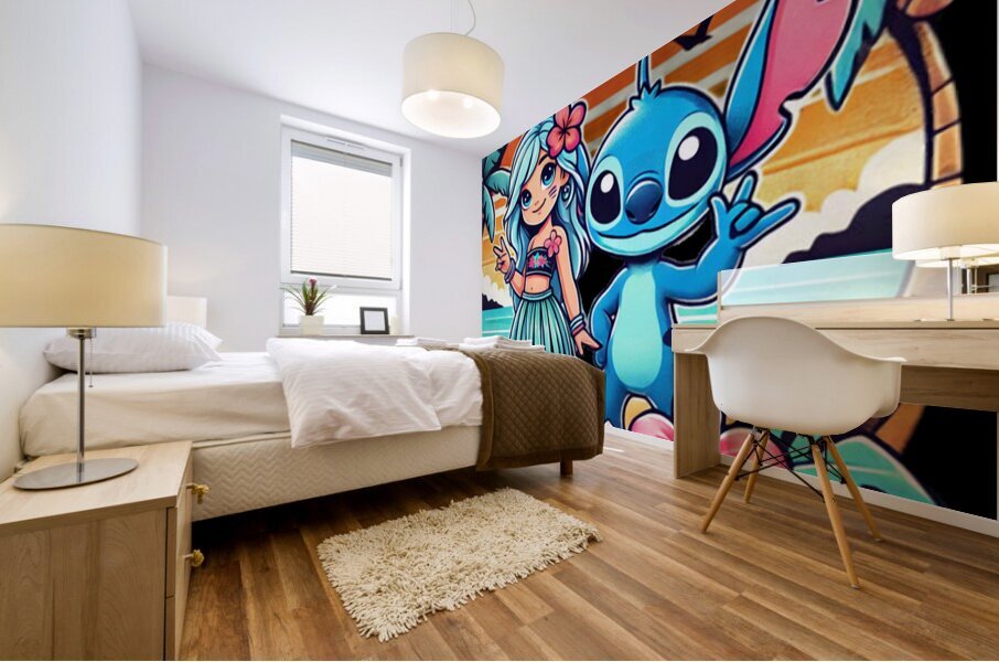 Lilo & Stitch 26 Mural print