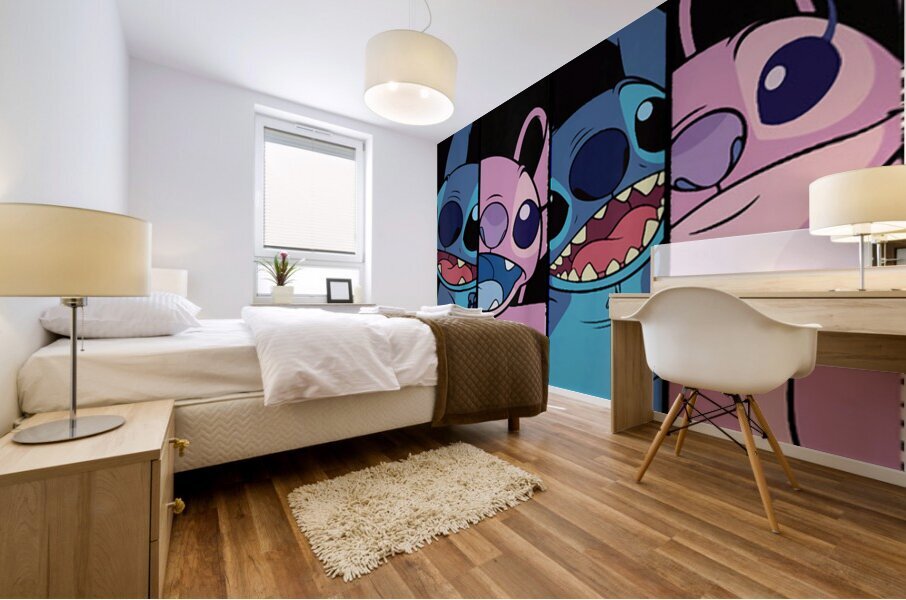 Lilo & Stitch 4 Mural print