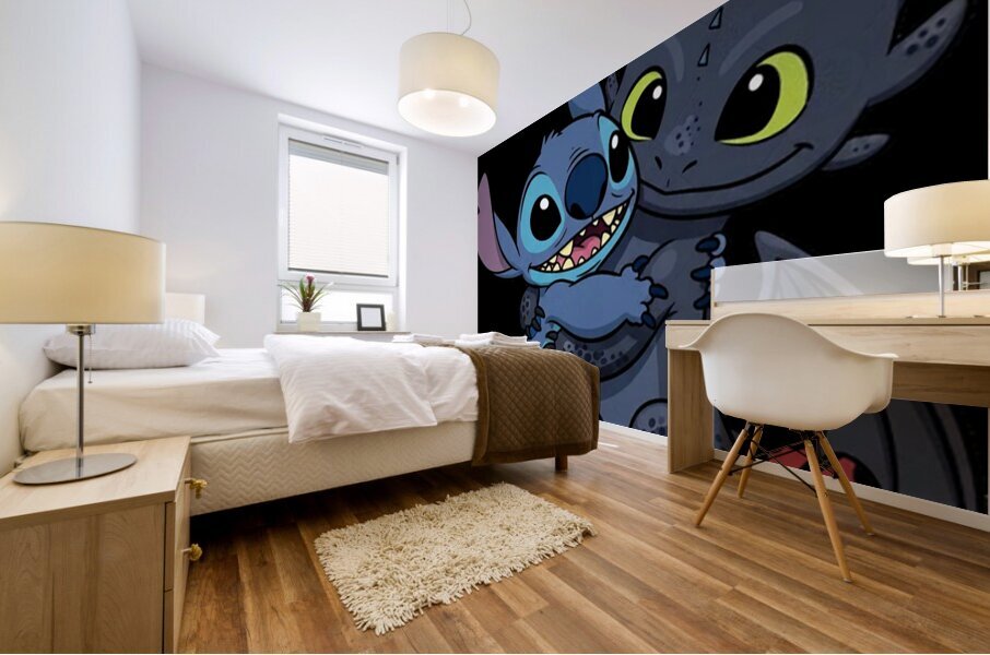 Lilo & Stitch 22 Mural print