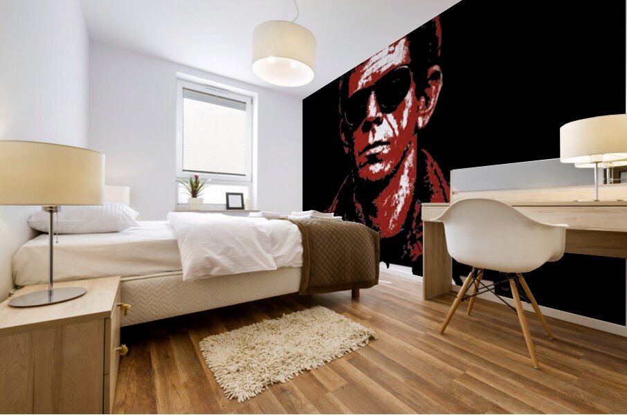 Lou Reed 33 Mural print