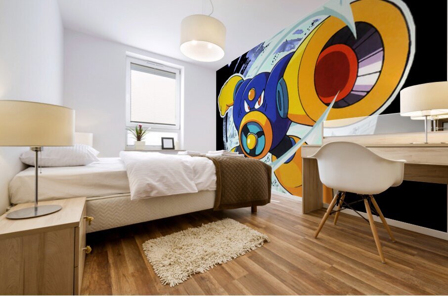 Mega Man 1 Mural print