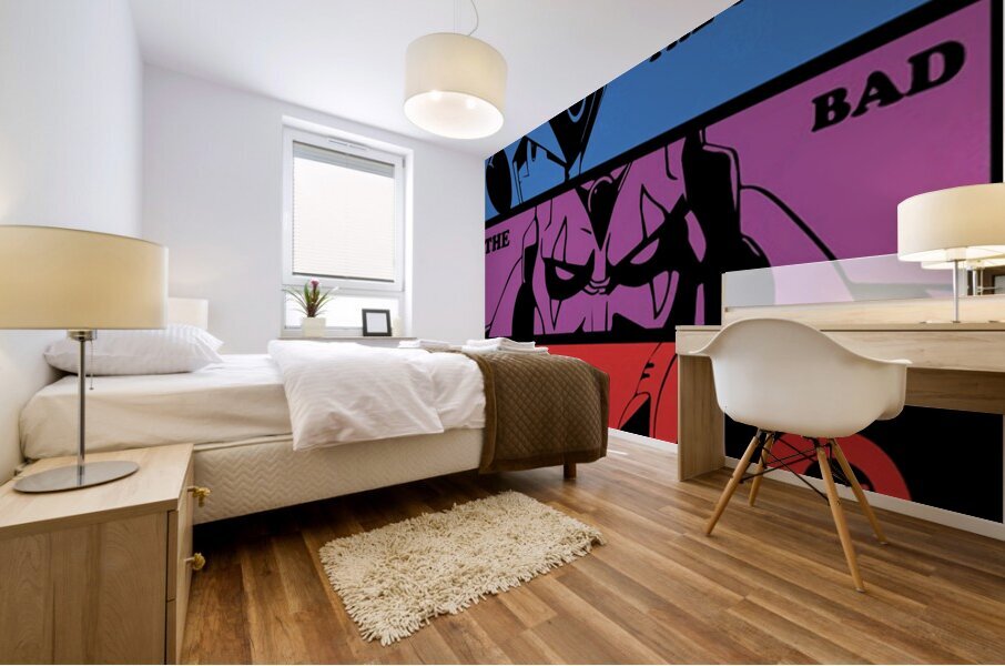 Mega Man 4 Mural print