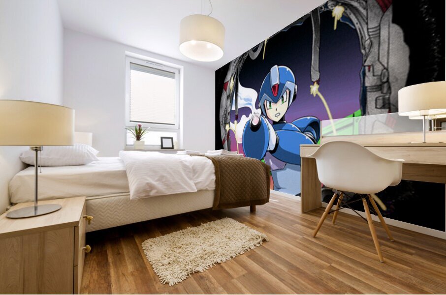 Mega Man 7 Mural print