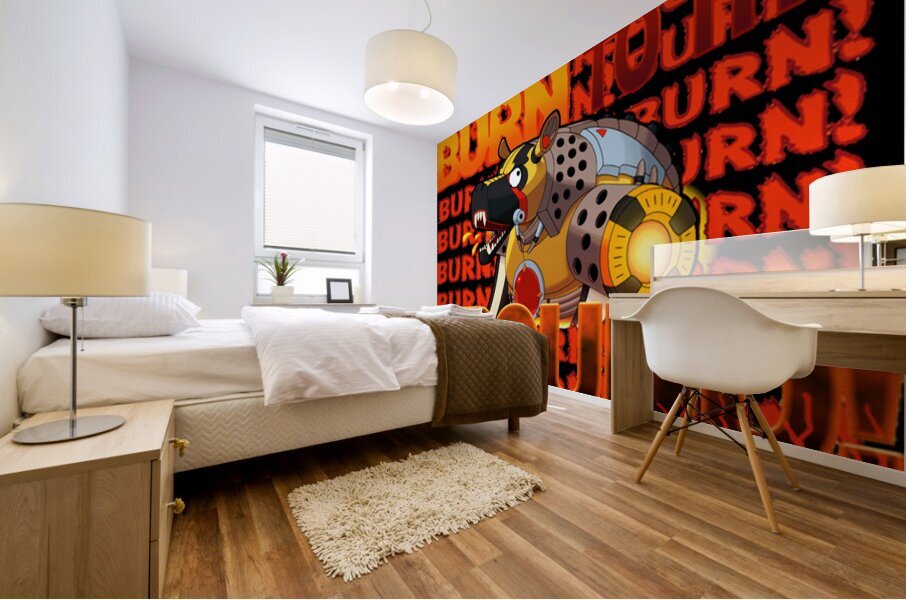 Mega Man 8 Mural print